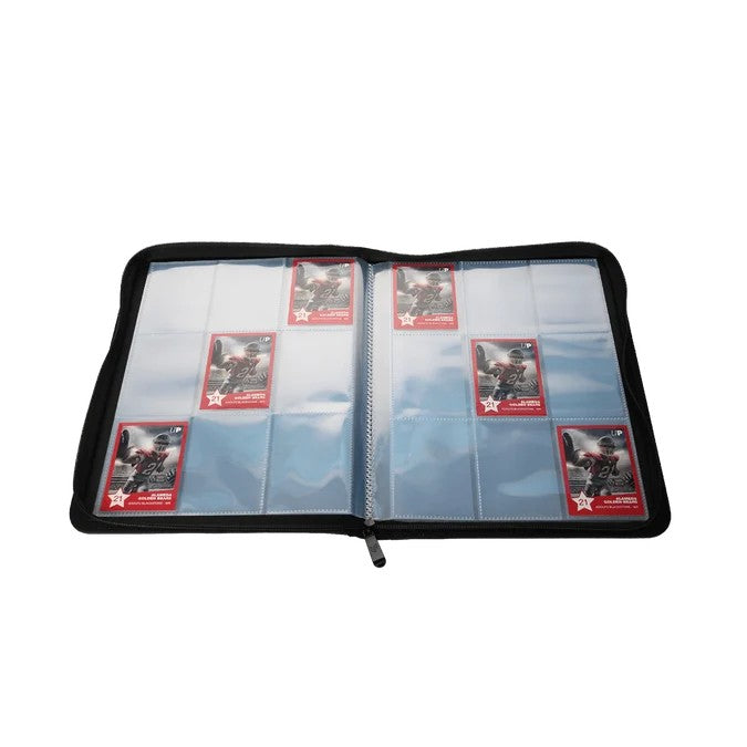 UP - 9-Pocket Zippered Toploader Premium PRO-Binder