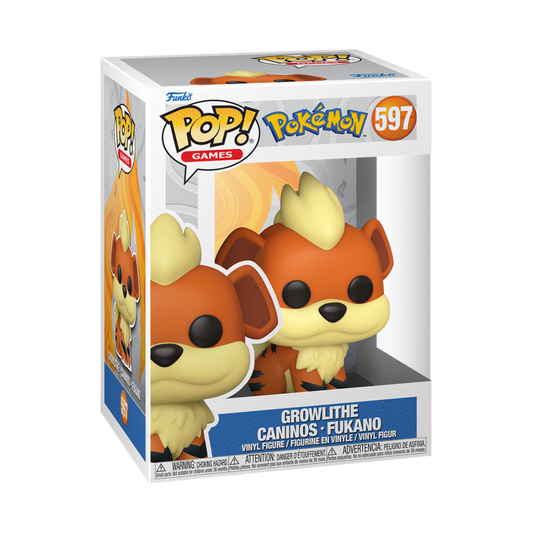 Funko POP! Pokémon Growlithe Games #597