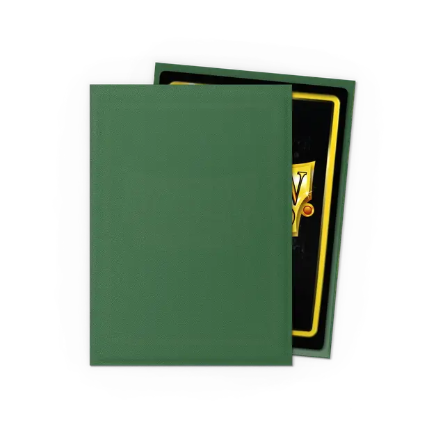 Dragon Shield - Standard size Matte Sleeves - Forest Green (100 Sleeves)