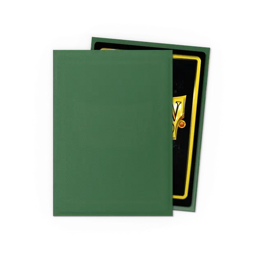 Dragon Shield - Standard size Matte Sleeves - Forest Green (100 Sleeves)