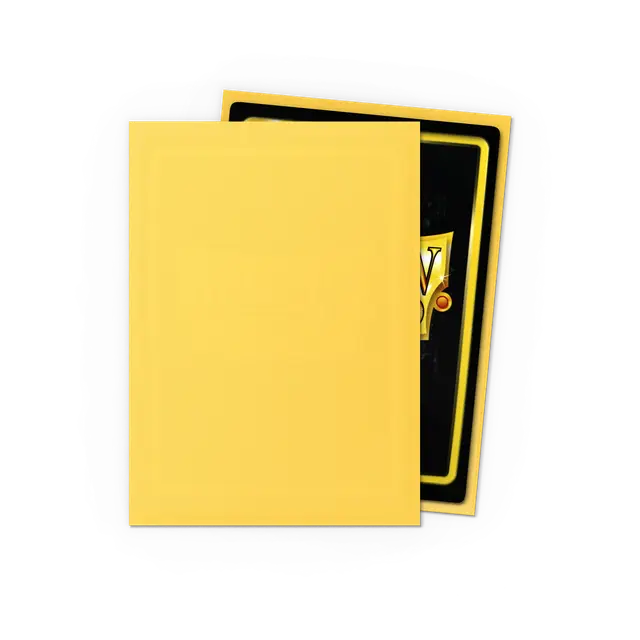 Dragon Shield - Yellow (100 Sleeves)