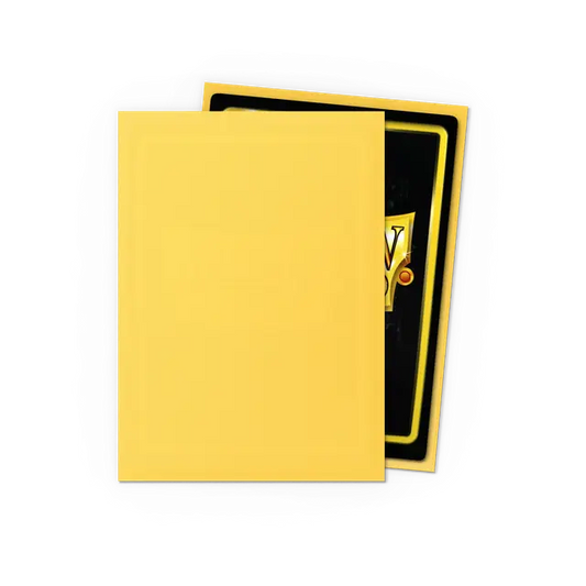 Dragon Shield - Yellow (100 Sleeves)