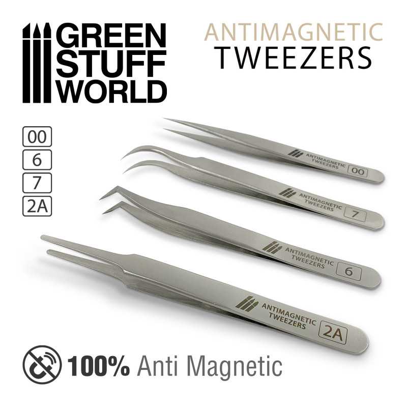 Green Stuff World - Anti-magnetic modeling tweezers