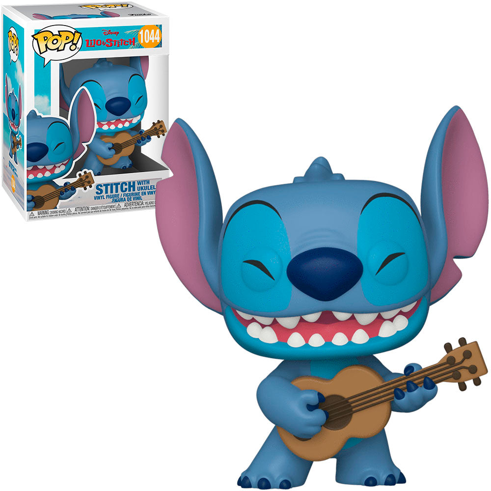 Funko POP! Disney Lilo & Stitch Stitch with Ukulele #1044