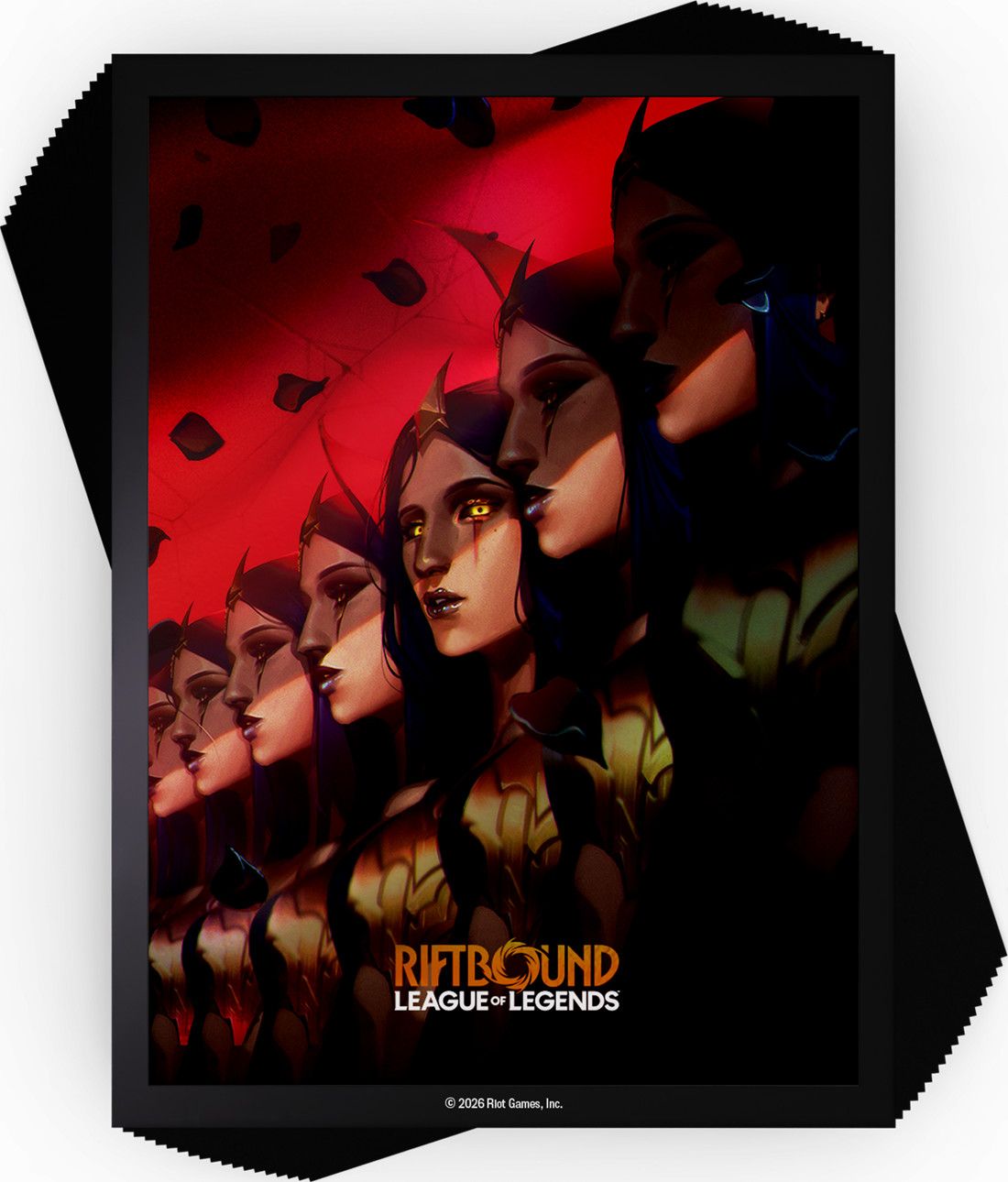 Riftbound: League of Legends TCG - Unleashed Art Sleeves: Leblanc, Deceiver