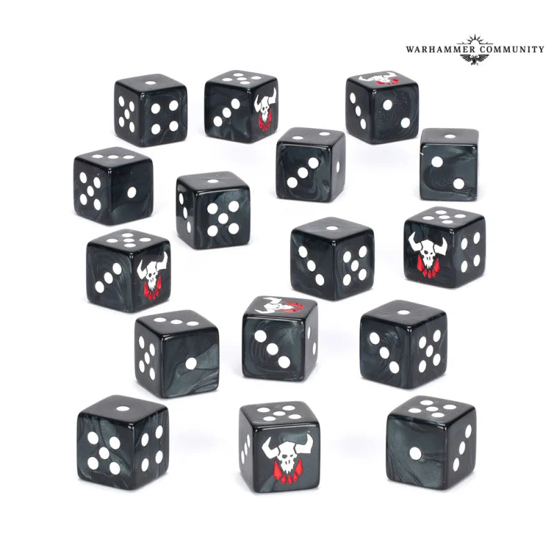 Warhammer 40K : Orks: Ghazghkull Thraka Dice Set