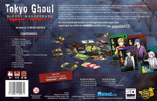 Board Game - Tokyo Ghoul: Bloody Masquerade - EN