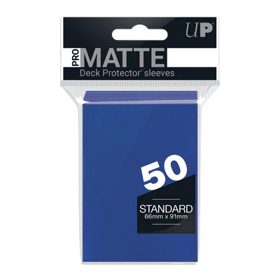 Pro-Matte - Non Glare - Blue (50 Sleeves)