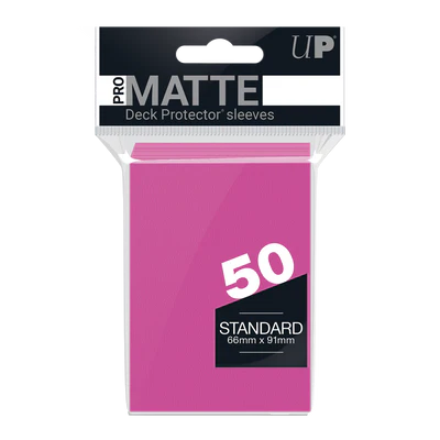 Pro-Matte - Non Glare - Bright Pink (50 Sleeves)