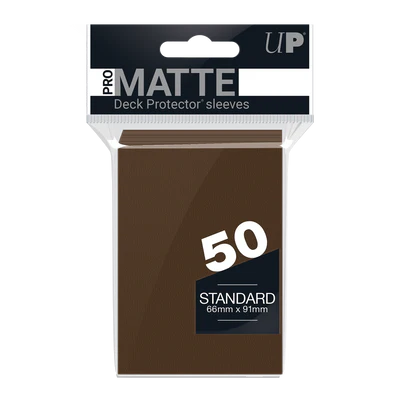 Pro-Matte - Non Glare - Brown (50 Sleeves)