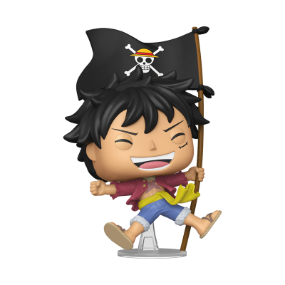 Funko POP! One Piece Monkey D. Luffy (with Flag) Special Edition #2214