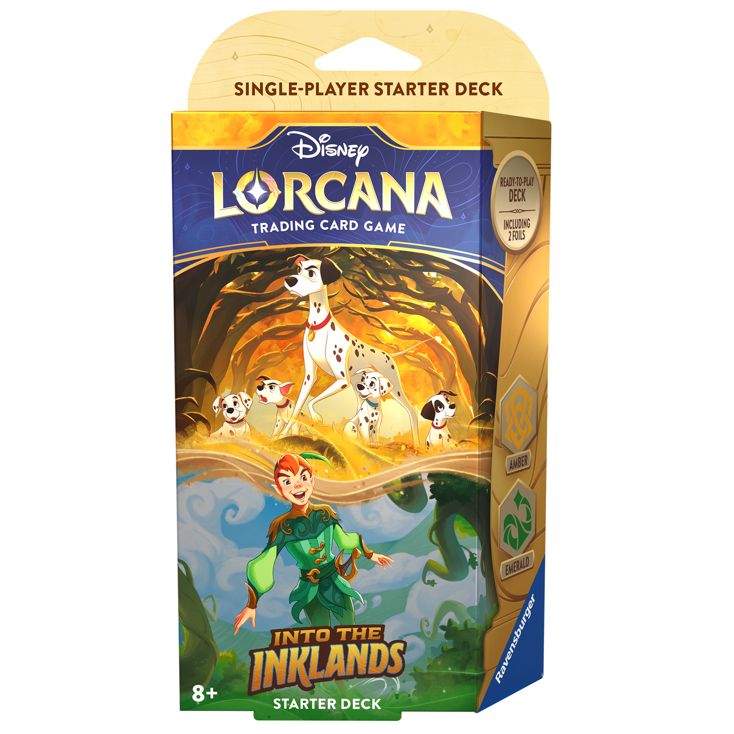 Disney Lorcana: Into the Inklands - Starter Deck - Amber & Emerald