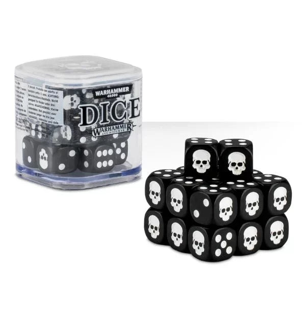 Citadel - 12mm Dice Cube Black