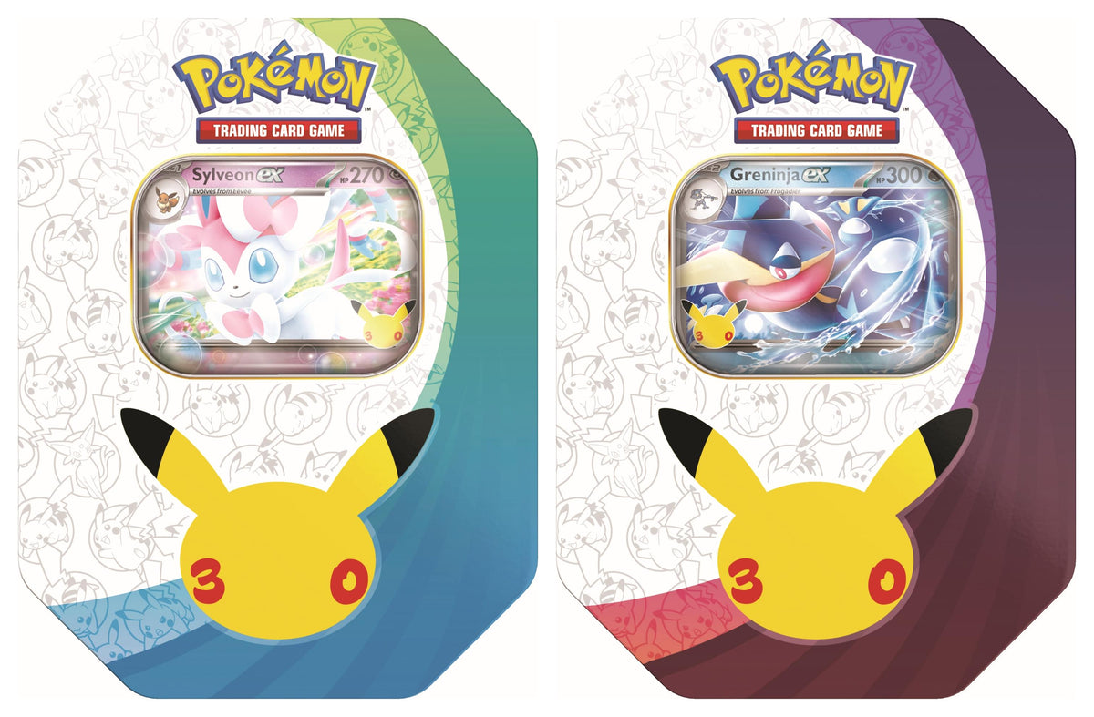 PKM - 30th Celebration - EX Tins Sylveon/Greninja