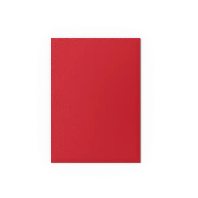 Dragon Shield - Standard size Sleeves - Matte Dual - Crimson & Silver (100 Sleeves)