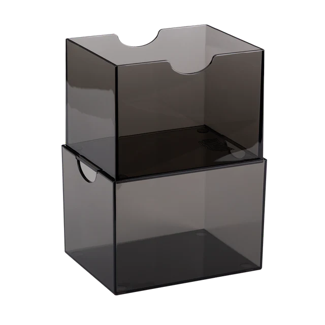 Dragon Shield - Strongbox Box - Clear Black