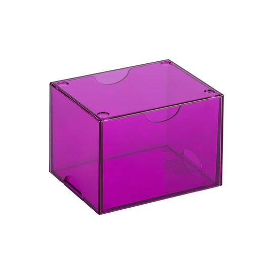 Dragon Shield - Strongbox Box - Clear Purple