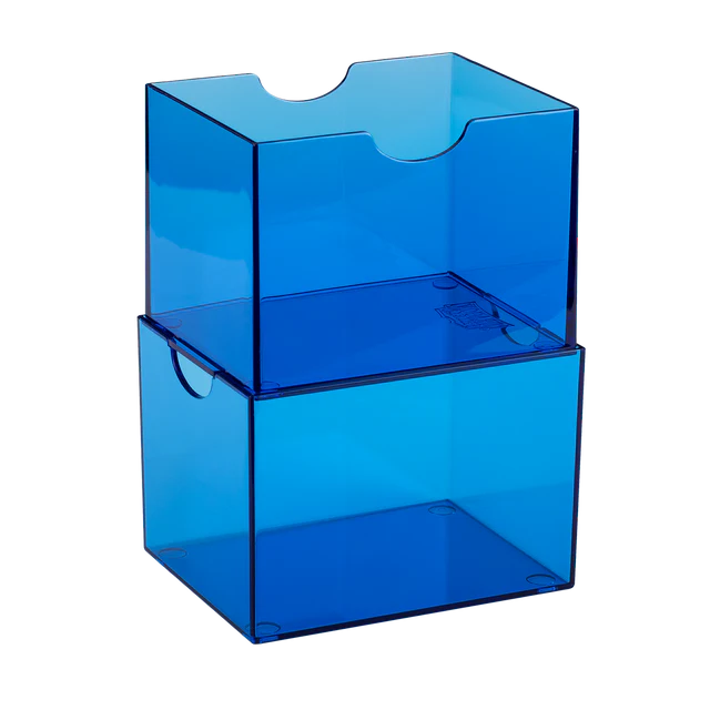 Dragon Shield - Strongbox Box - Clear Blue