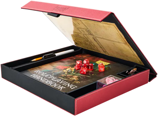 Dragon Shield - Player Companion - Blood Red