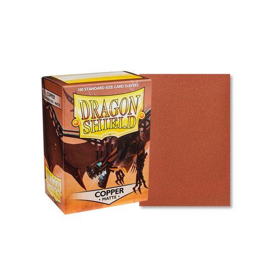 Dragon Shield - Standard Matte Sleeves Copper (100)