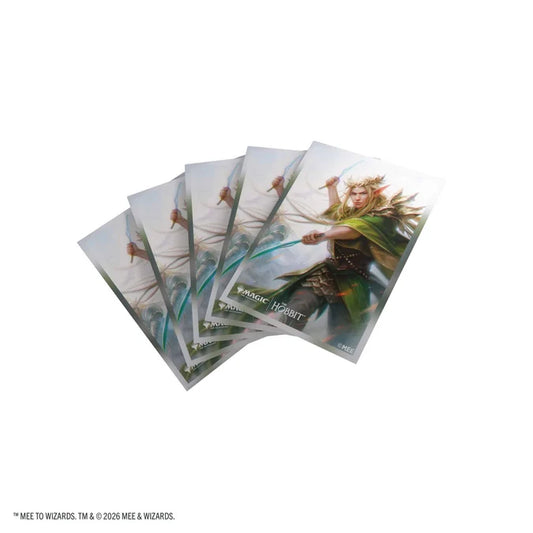 Gamegenic - Magic: The Gathering | The Hobbit Premium Art Sleeves - Thranduil, Sindarin Liege