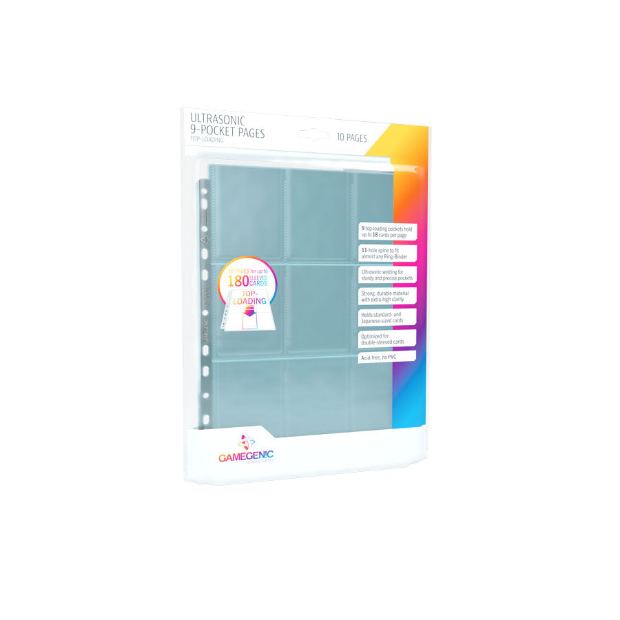 Gamegenic - Ultrasonic 9-Pocket Pages Toploading