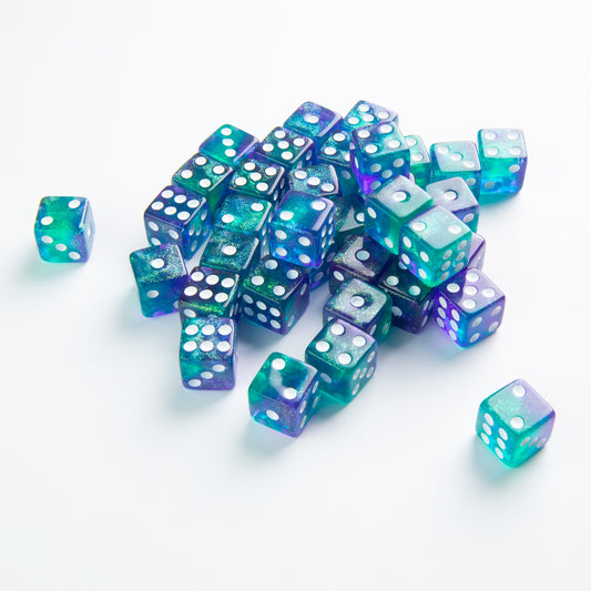 GalGamegenic - Galaxy Series - Neptune - D6 Dice Set 16 mm (12 pcs)