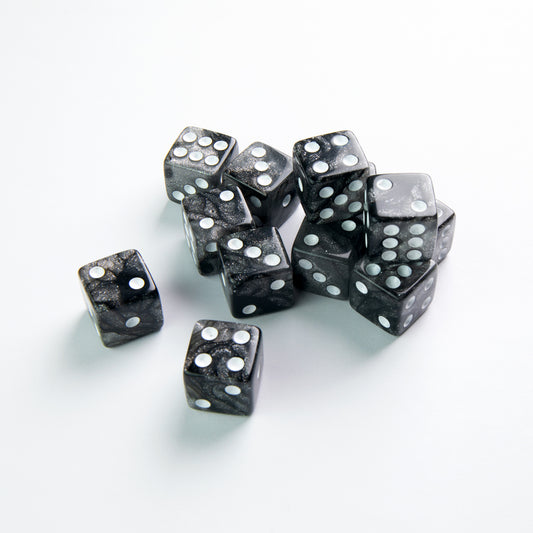 Gamegenic - Galaxy Series - Moon - D6 Dice Set 12 mm (36 pcs)