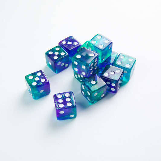 Gamegenic - Galaxy Series - Neptune - D6 Dice Set 12 mm (36 pcs)