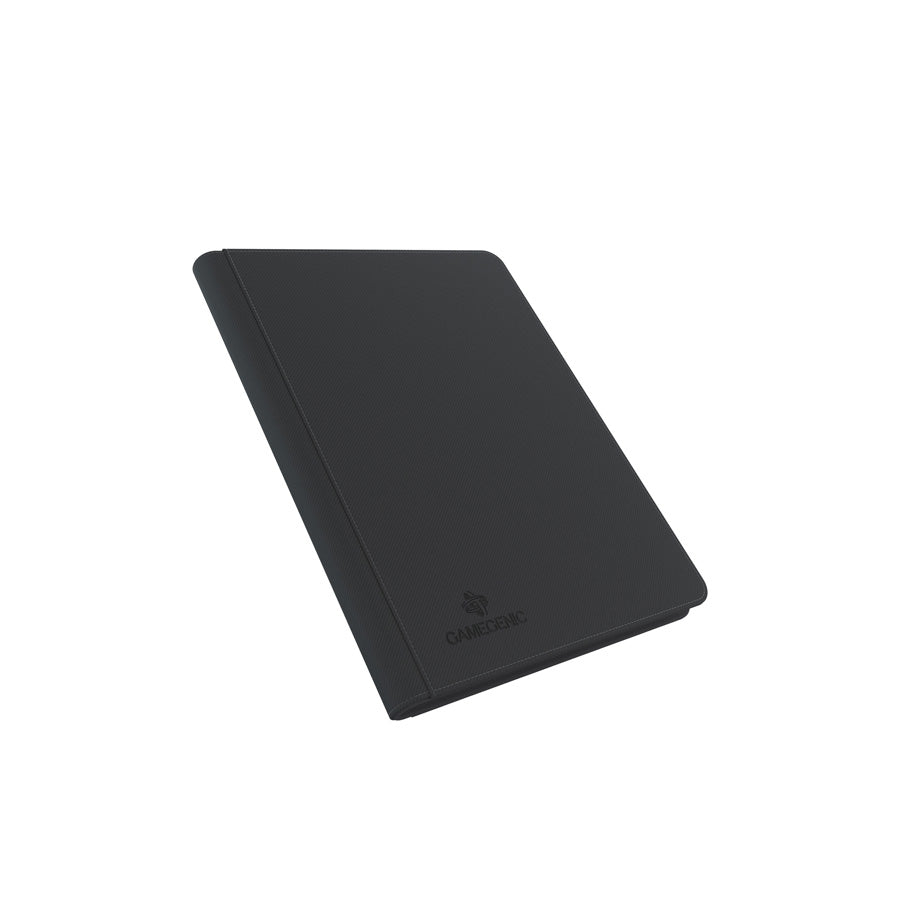 Zip-up Ring Binder Slim Black