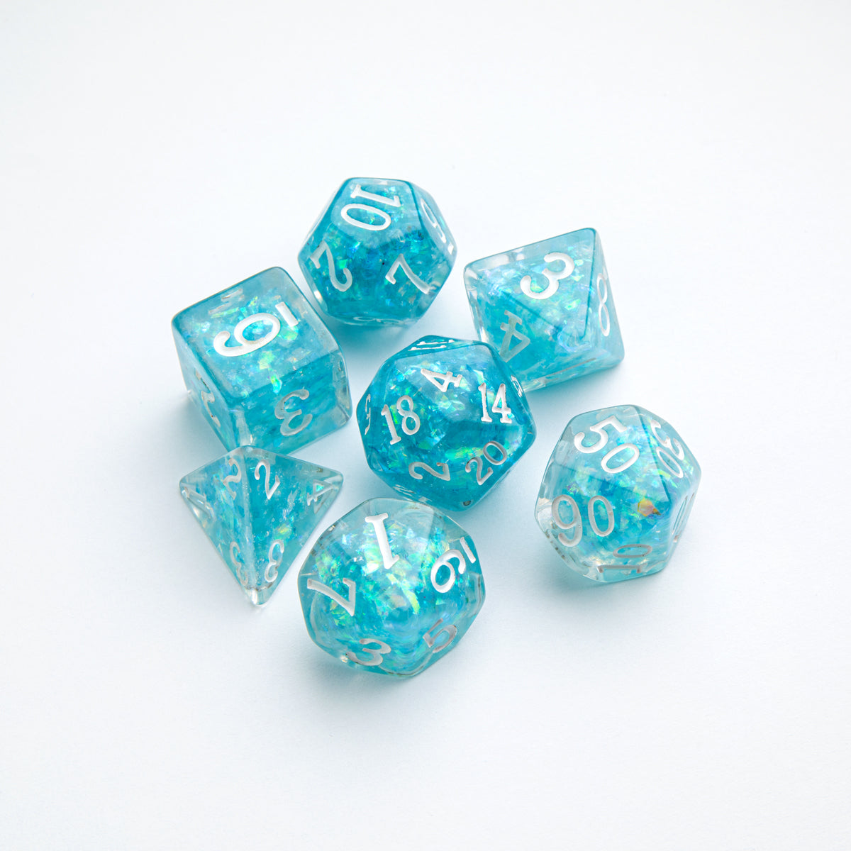 Candy-like Series - Blueberry - RPG Dice Set (7pcs)