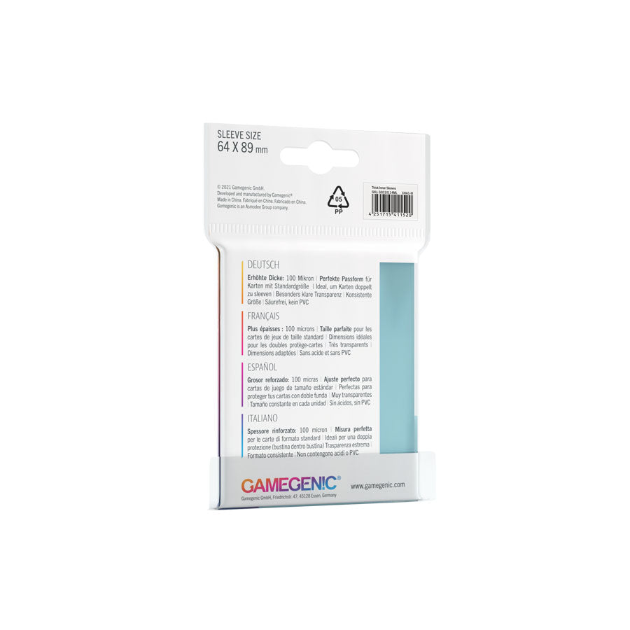 Gamegenic - Thick Inner Sleeves (50 Sleeves)