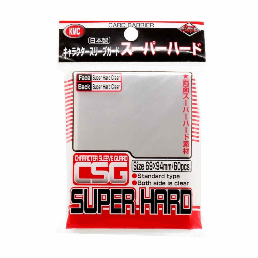 KMC Standard Sleeves - Character Sleeve Guard Super Hard (60 Sleeves)