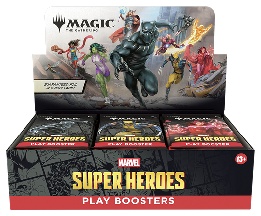 MTG - Marvel Super Heroes - Play Booster Display