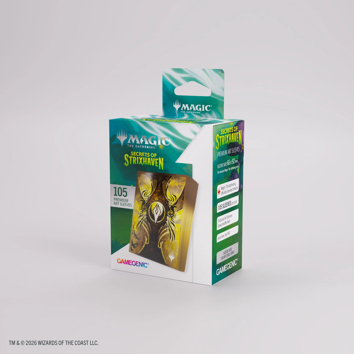 Gamegenic - MTG Secrets of Strixhaven Premium Art Sleeves - Silverquill