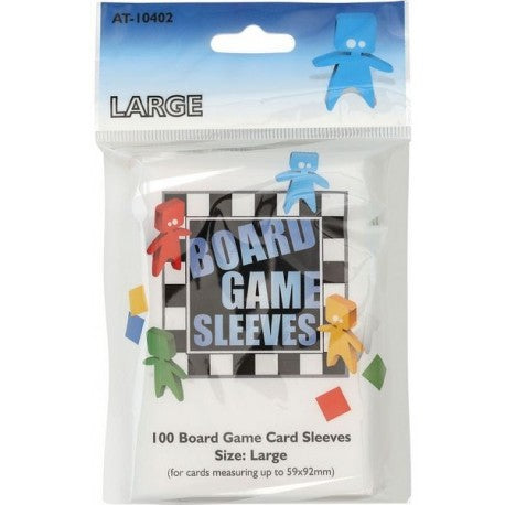 Board Games Sleeves - European Variant - Big Cards (59x92mm) - 100 Pcs