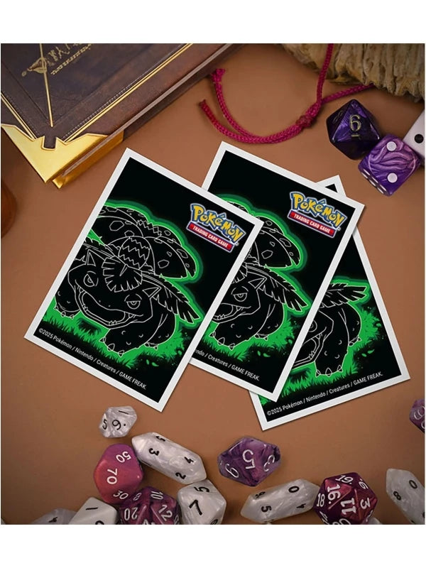UP - Neon Kanto 105ct APEX Deck Protector Sleeves Venusaur for Pokémon