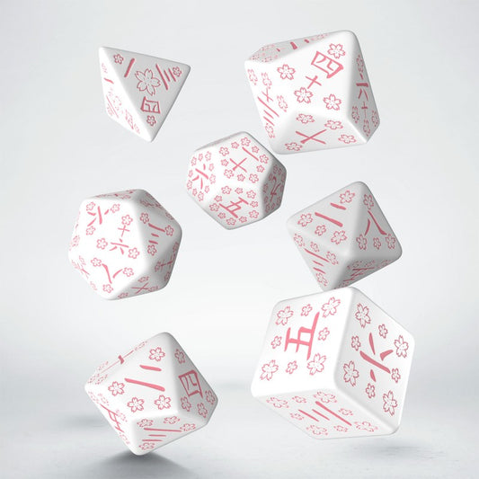D&D - Japanese Dice Set: Cherry Blossoms Petals