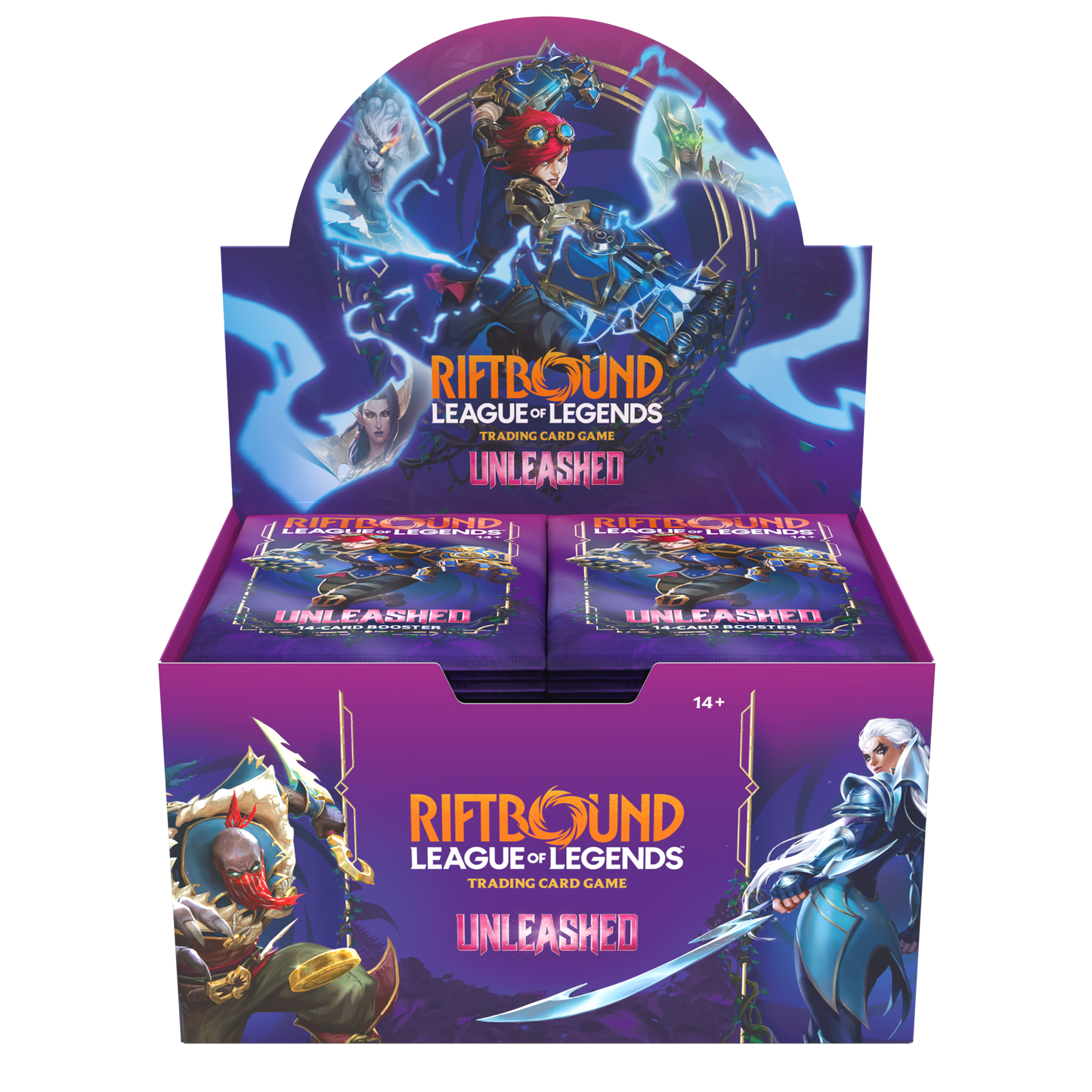 Riftbound: League of Legends TCG - Unleashed Booster Display (24 packs) - EN