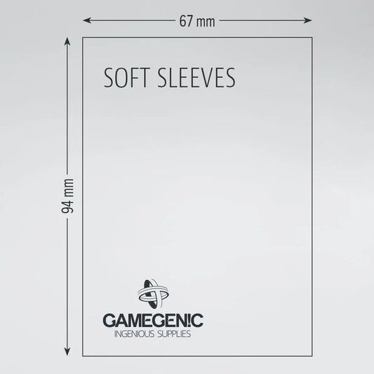Gamegenic - Soft Sleeves 67x94