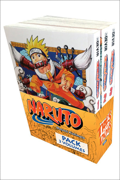 Manga - Pack Naruto (1+2+3)