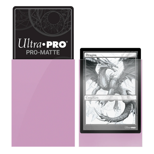 UP - Standard Sleeves - Pro-Matte - Pink (50 Sleeves)