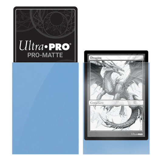 UP - Standard Sleeves - Pro-Matte - Light Blue (50 Sleeves)