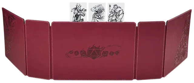 Dragon Shield - Game Master Companion - Blood Red