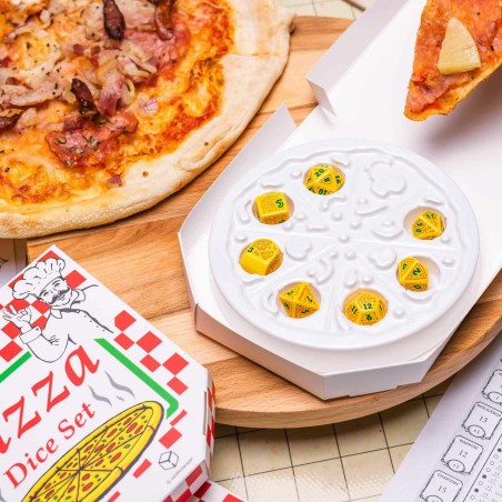 D&D - Pizza Dice Set: Margherita (7)