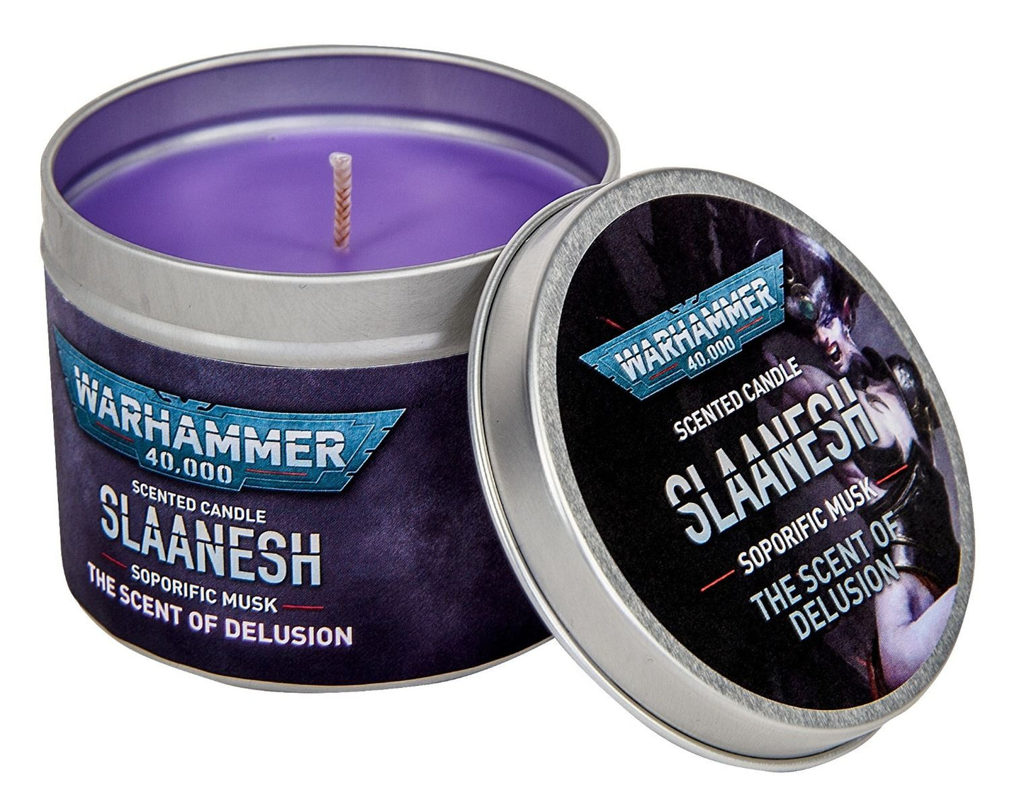 Warhammer 40,000 - Candle - Slaanesh
