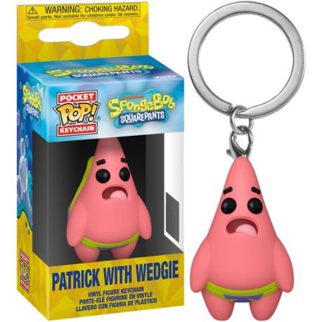 POP Keychain: SB- Patrick w/Wedgie
