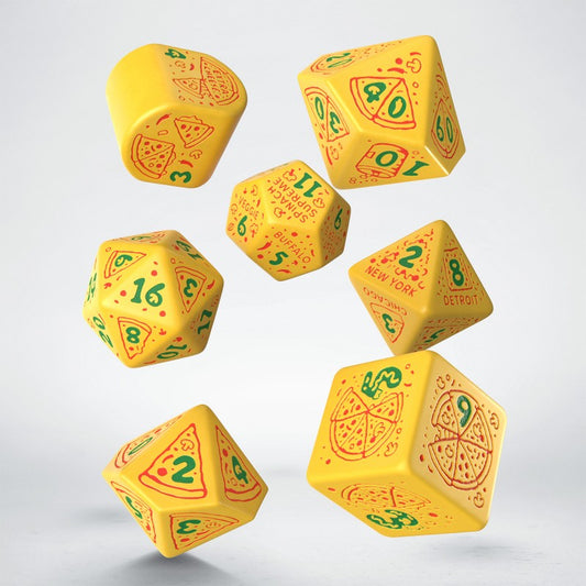 D&D - Pizza Dice Set: Margherita (7)