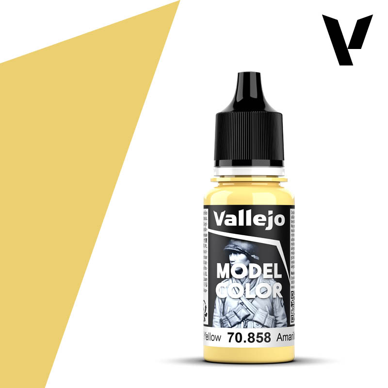 Vallejo - Model Color / Matt - 023 Ice Yellow 18 ml