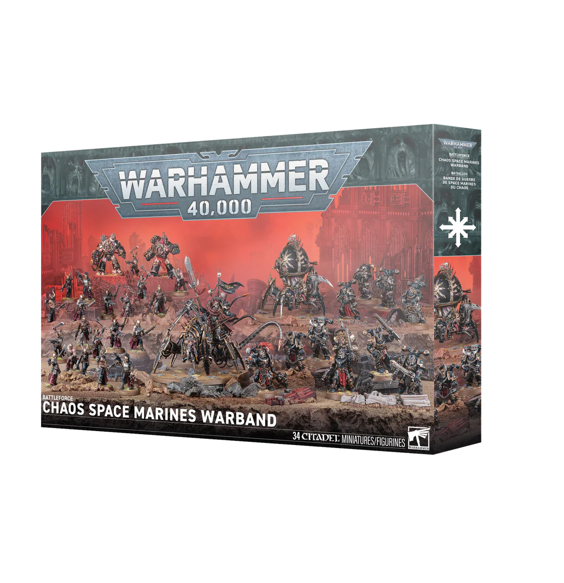 BATTLEFORCE: CHAOS S/MARINES WARBAND